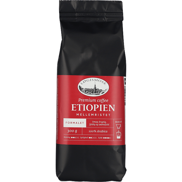 Etiopien formalet kaffe