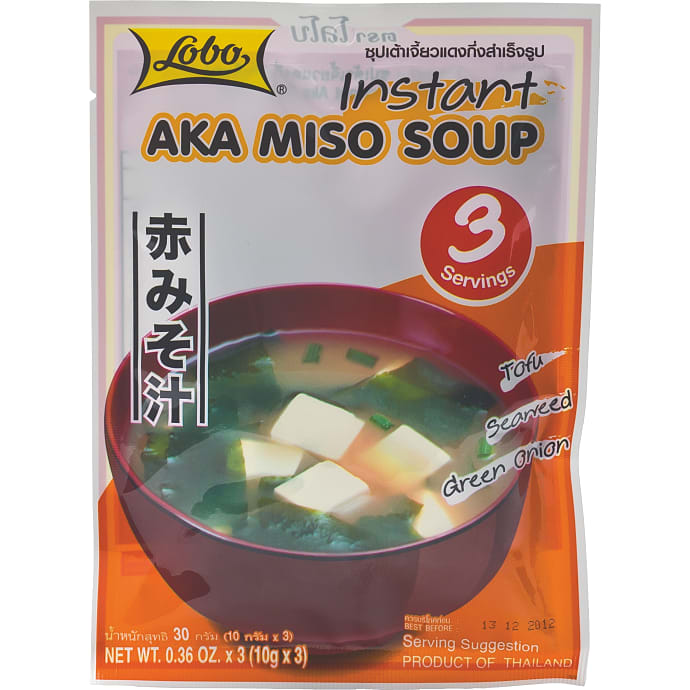 Instant misosuppe