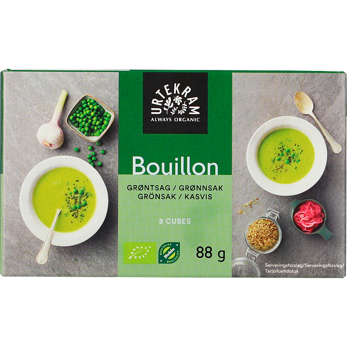 Grøntsagsbouillon øko