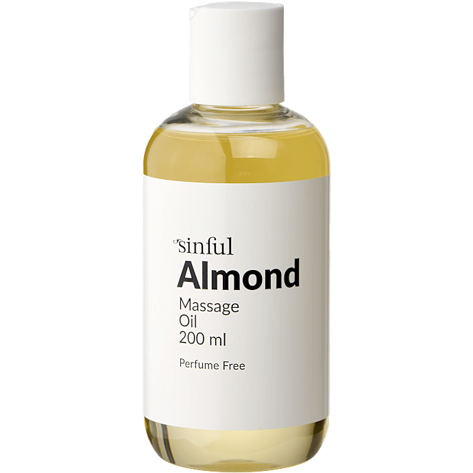 Sinful mandel massageolie 200 ml