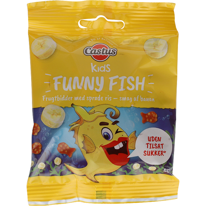 Frugtsnack m. banansmag