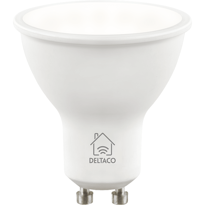 Deltaco Smart LED-pære GU10 - hvid