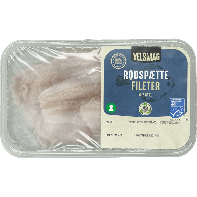 Rødspættefileter