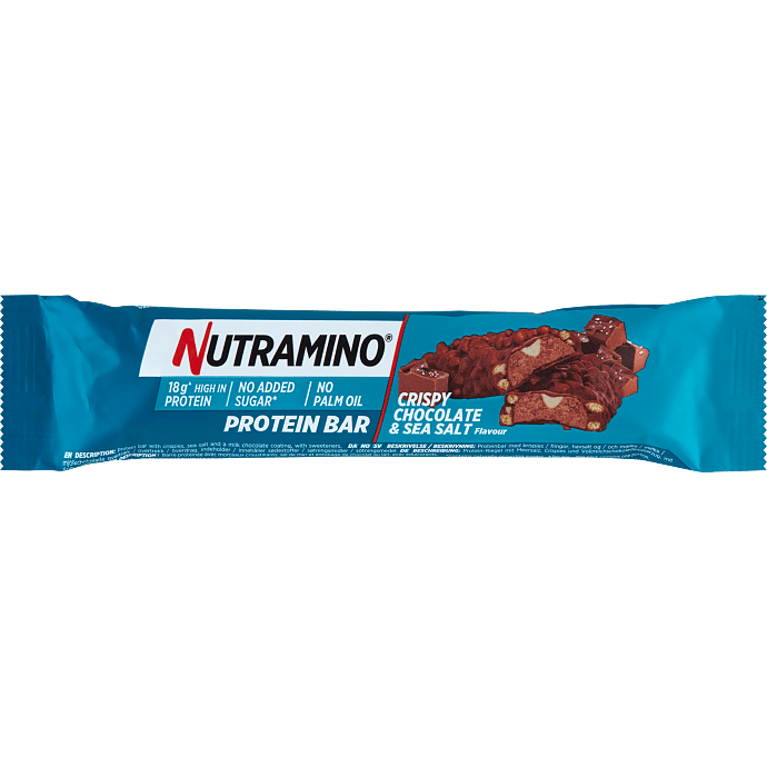 Proteinbar m. seasalt og chokoladesmag