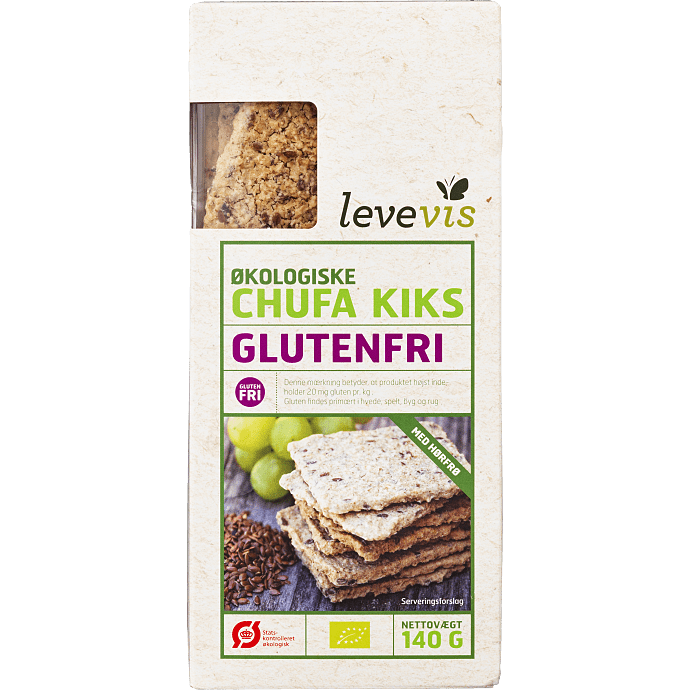 Kiks m. hørfrø glutenfri øko