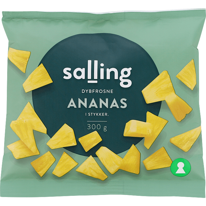 Ananas i stykker