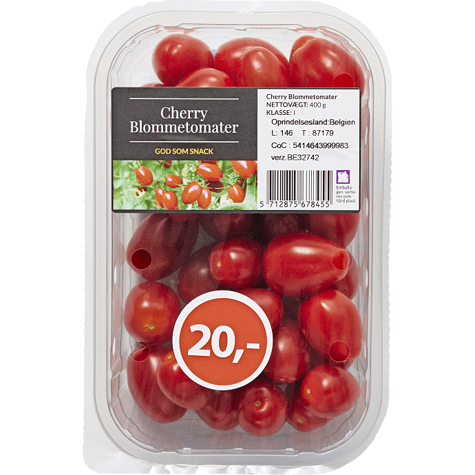 Cherryblomme tomater