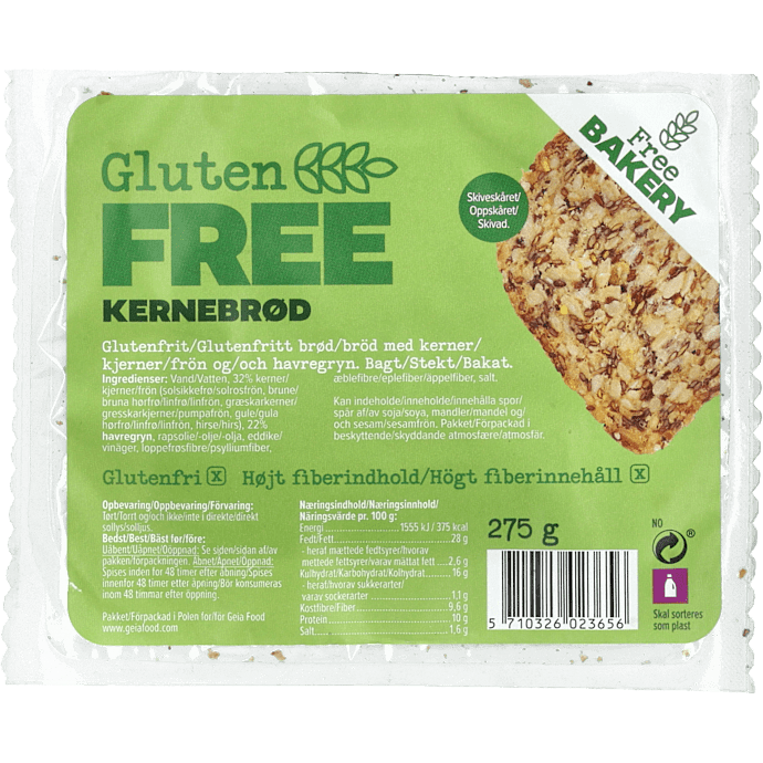 Kernebrød glutenfri