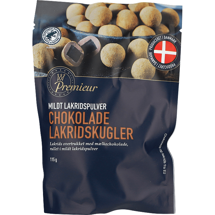 Lakridskugler mild