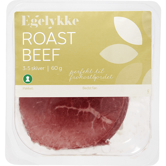 Roastbeef i skiver