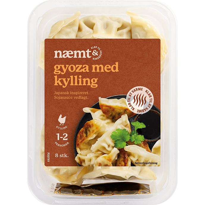 Gyoza m. kylling