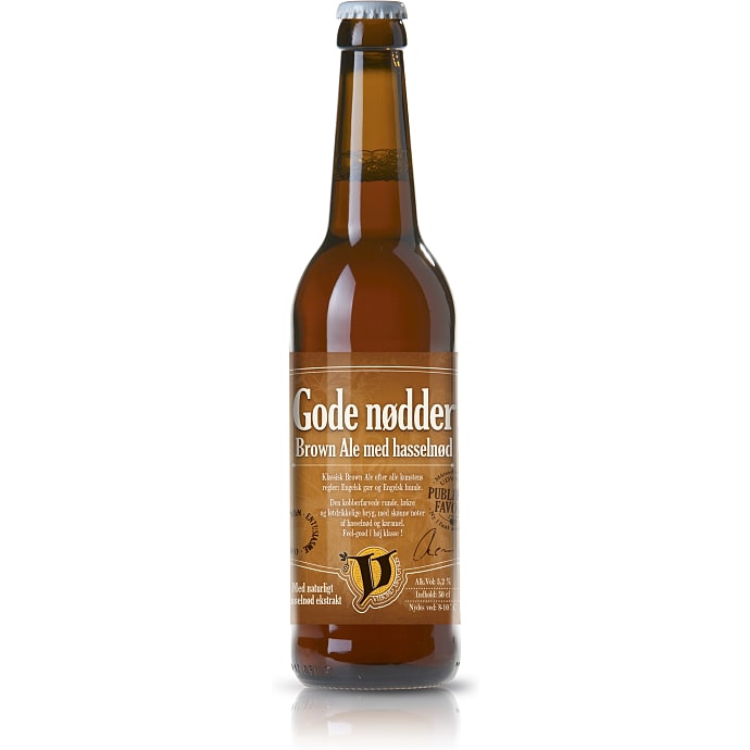 Gode Nødder Brown Ale m. hasselnød