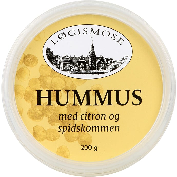 Hummus m. citron og spidskommen