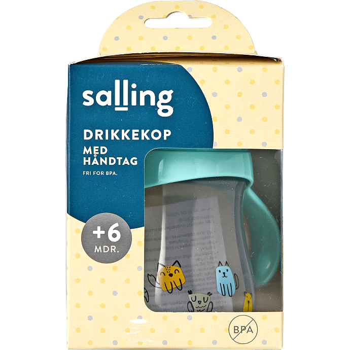 Drikkekop m. håndtag
