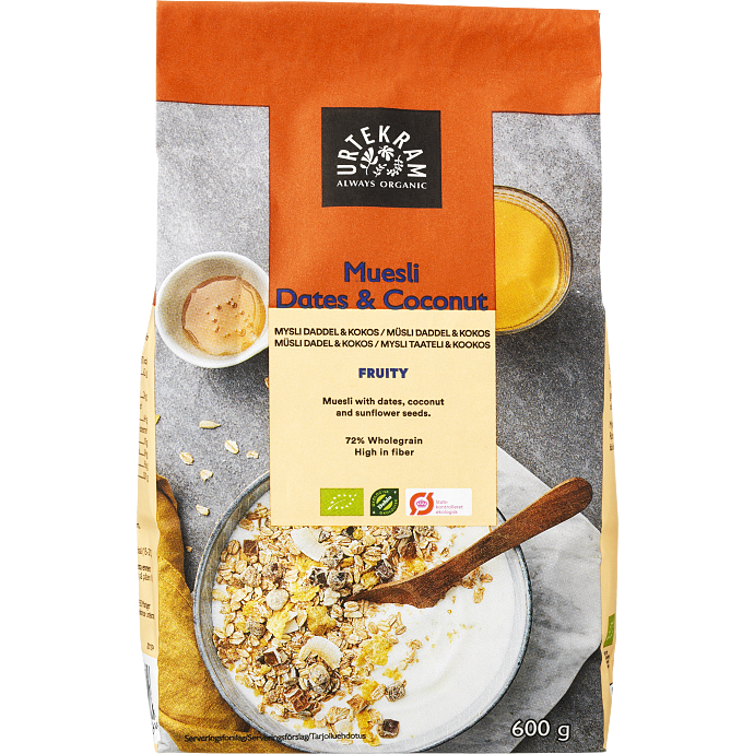 Muesli Dates & Coconut øko