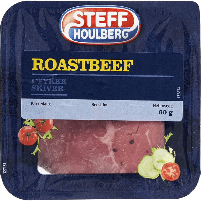 Roastbeef i skiver