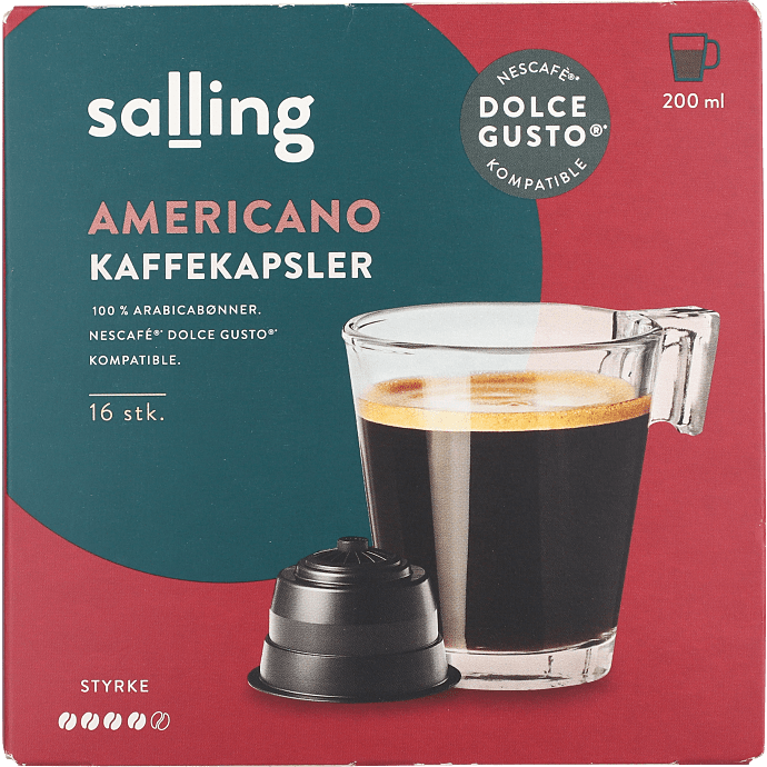 Americano kaffekapsler