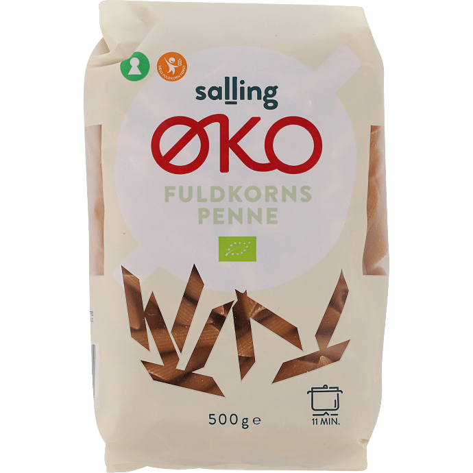 Penne m. fuldkorn øko