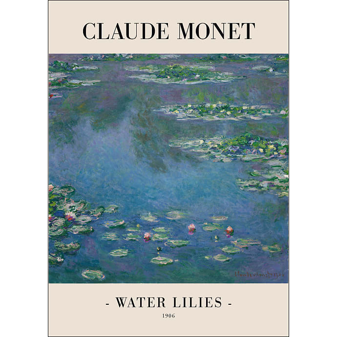Water Lilies 1915 - 30x40 cm