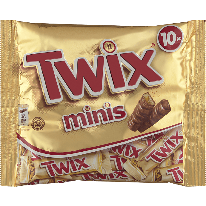 Chokoladebar m. kiks og karamel