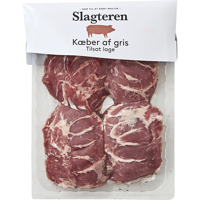 Kæber af gris