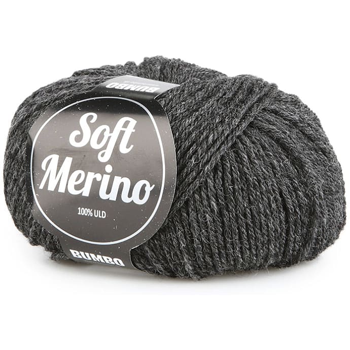 BUMBO Soft Merino Uldgarn - Mørk grå 106
