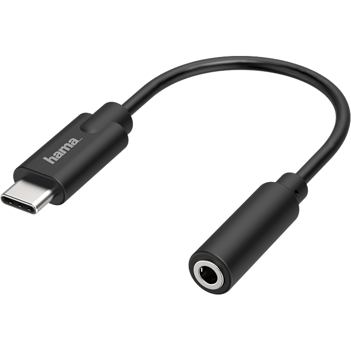 Hama audioadapter USB-C 3,5 mm Jack Stereo