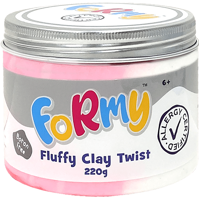 FoRmy Fluffy Clay - pink