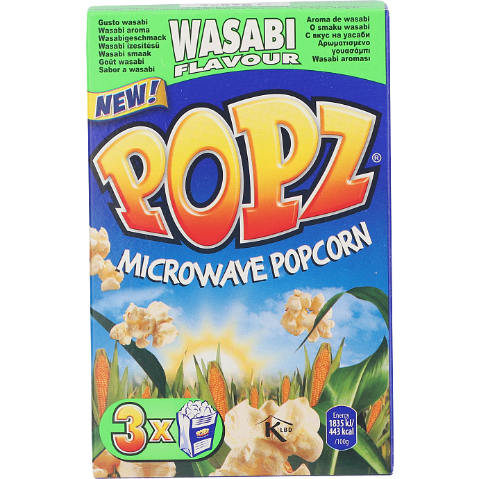 Popcorn m. wasabismag