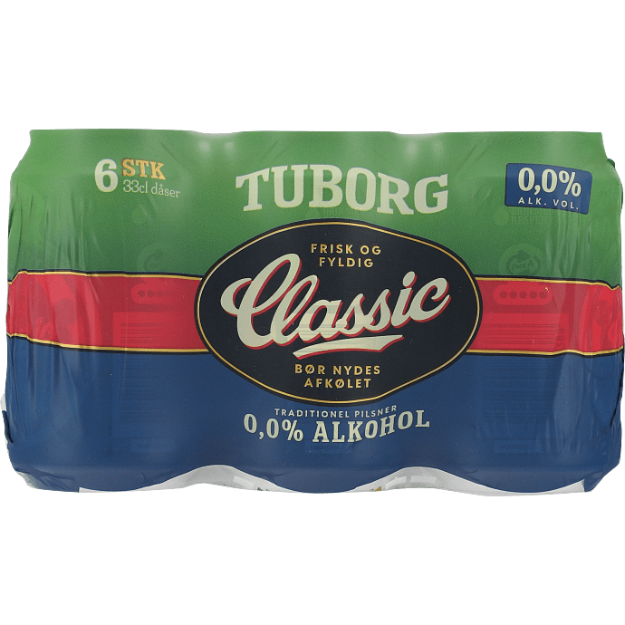Tuborg Classic 0,0% alkoholfri