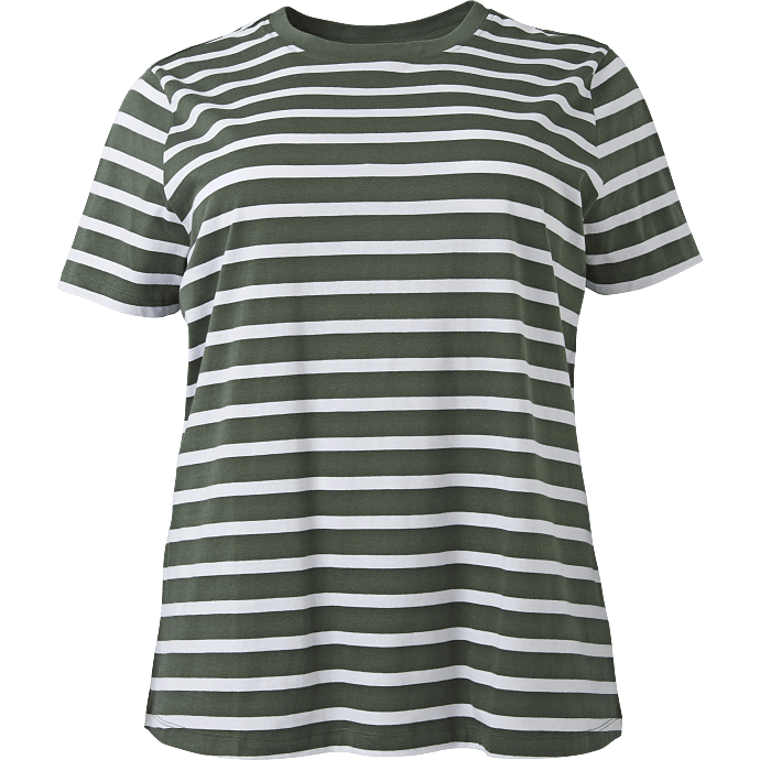 VRS dame T-shirt str. 48 - oliven