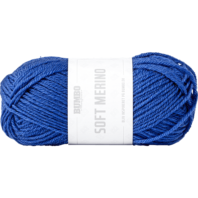 BUMBO Soft Merino Fine Uldgarn - Klar blå 1129