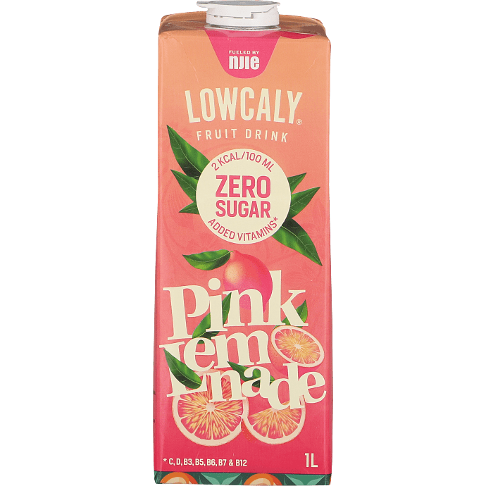 Frugtdrik m. pink lemonade