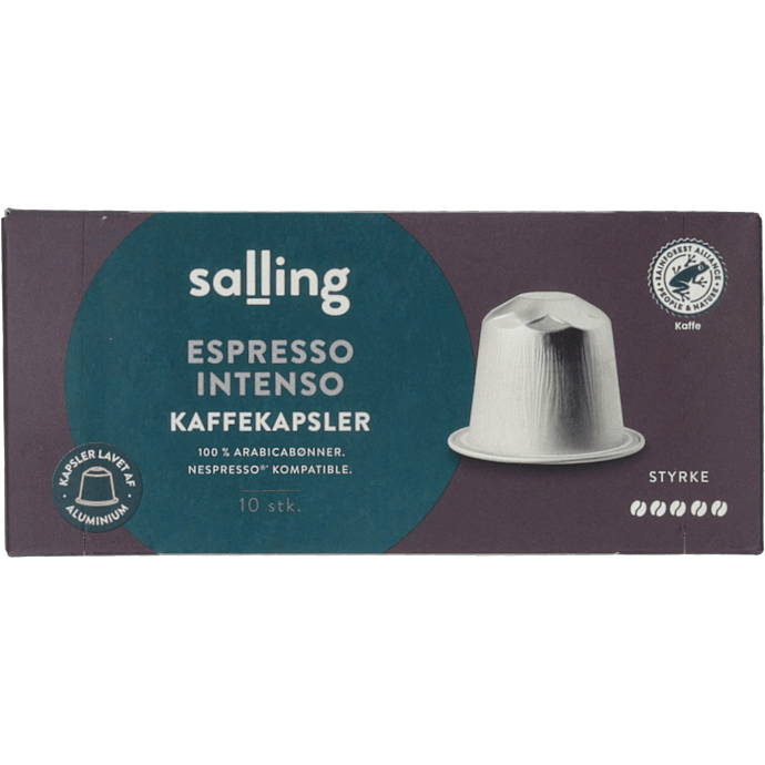 Espresso Intenso kaffekapsler