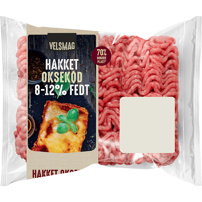 Hakket oksekød 8-12% fedt