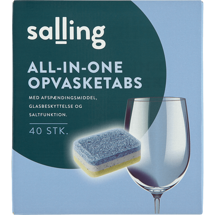 Opvasketabs all-in-one