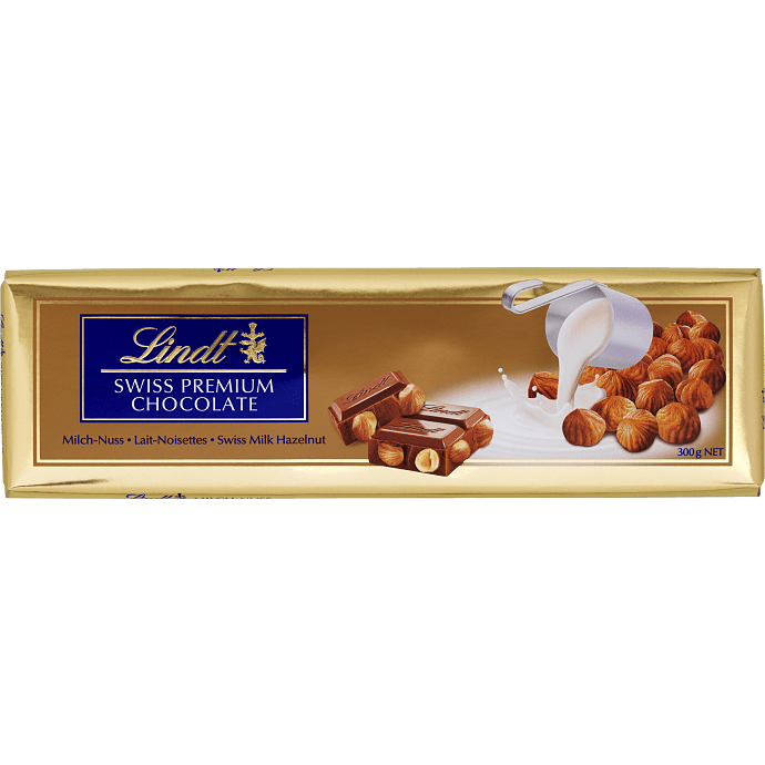 Mælkechokolade m. hasselnødder
