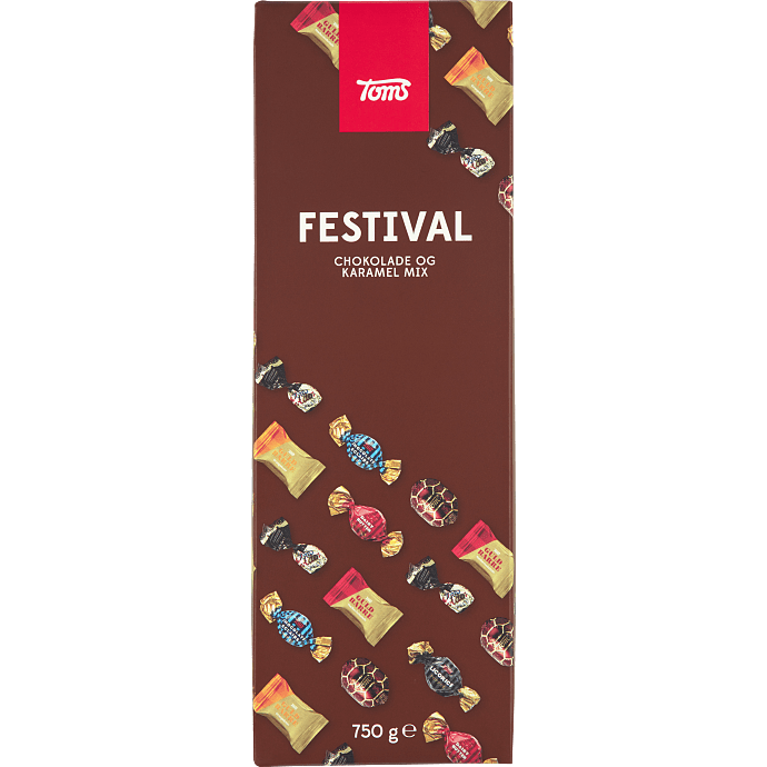 Blandede chokolader og karameller