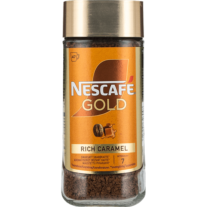 Instant kaffe karamel