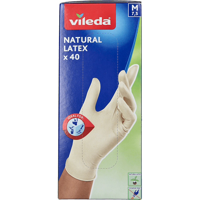 Engangshandsker latex u. talkum onesize