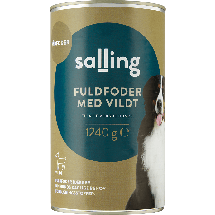 Vådfoder m. vildt
