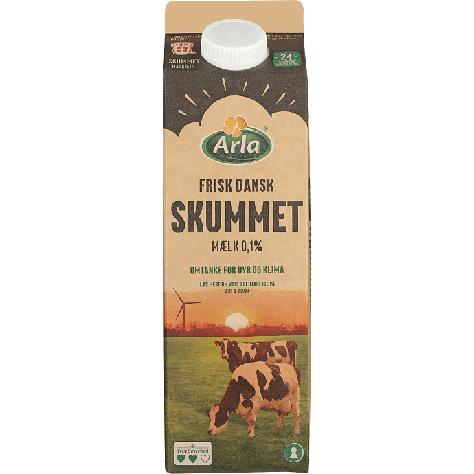 Skummetmælk 0,1% fedt