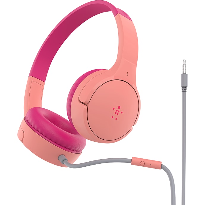 Belkin SOUNDFORM Mini børnehøretelefoner - pink