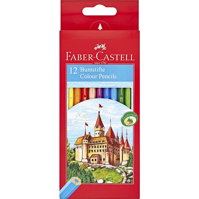 Faber-Castell farveblyanter slot - 12 stk.