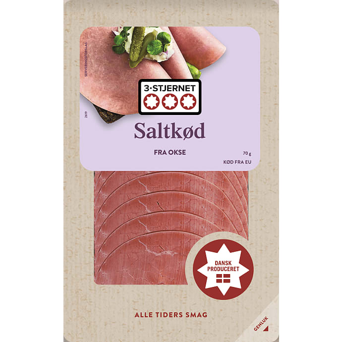 Saltkød i skiver