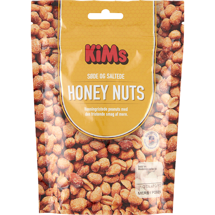 Ristede peanuts m. honning