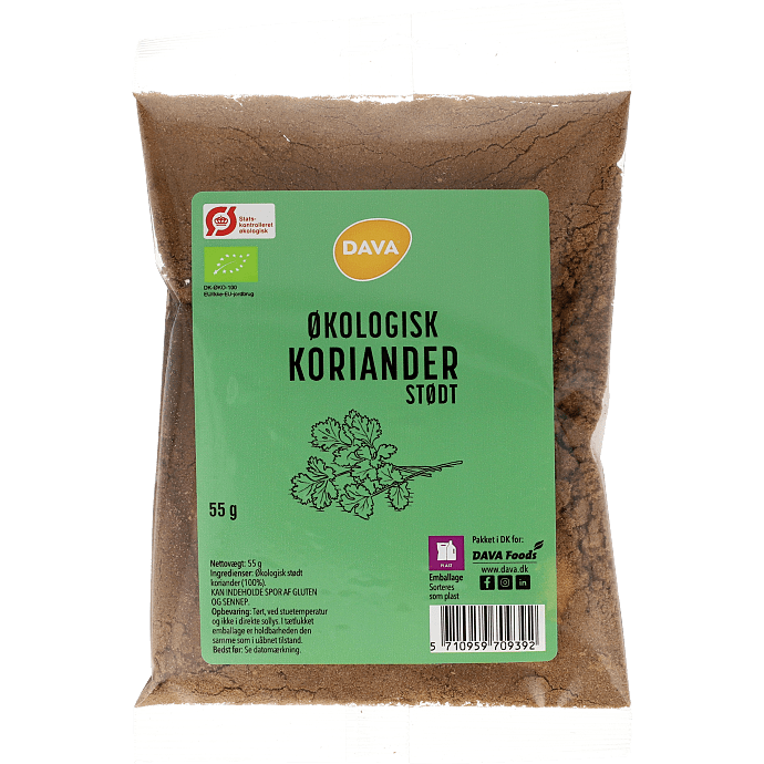 Stødt koriander