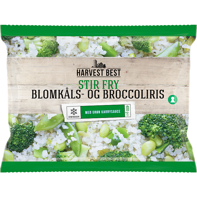 Blomkålsris m. broccoli