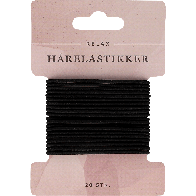Hårelastikker sort