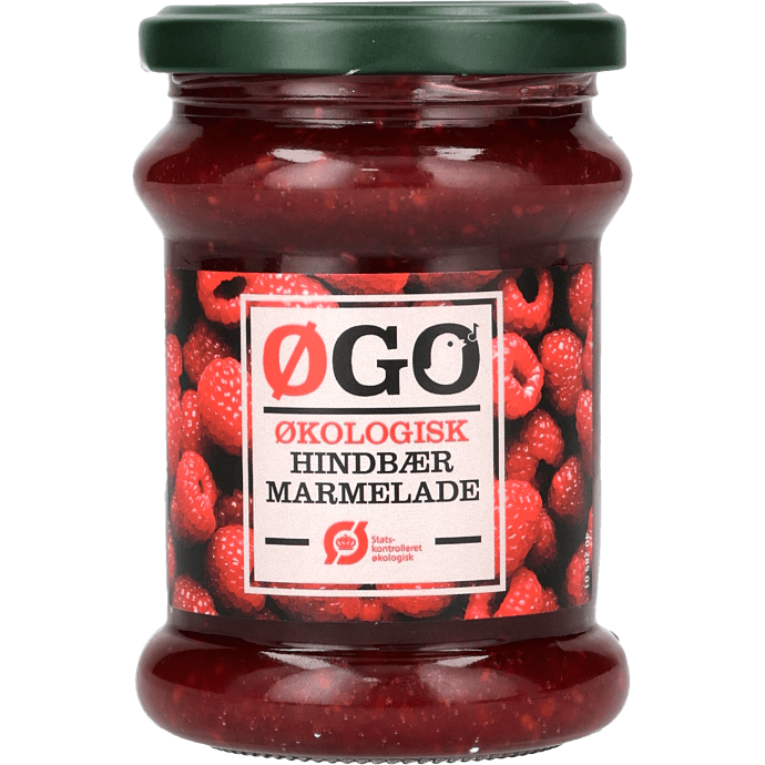 Hindbærmarmelade øko